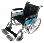 SILLA DE RUEDAS BRAZOS Y PIECEROS REMOVIBLES - Image 2