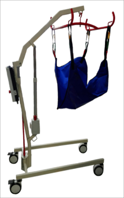 GRUA TRANSPORTE DE PACIENTES JUMBO